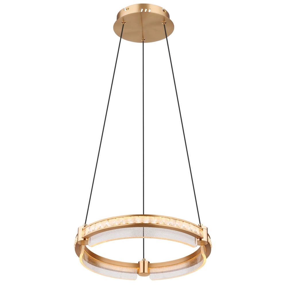 Lampe suspendue Blondie Ø 40 cm d’or Globo 9007371449460