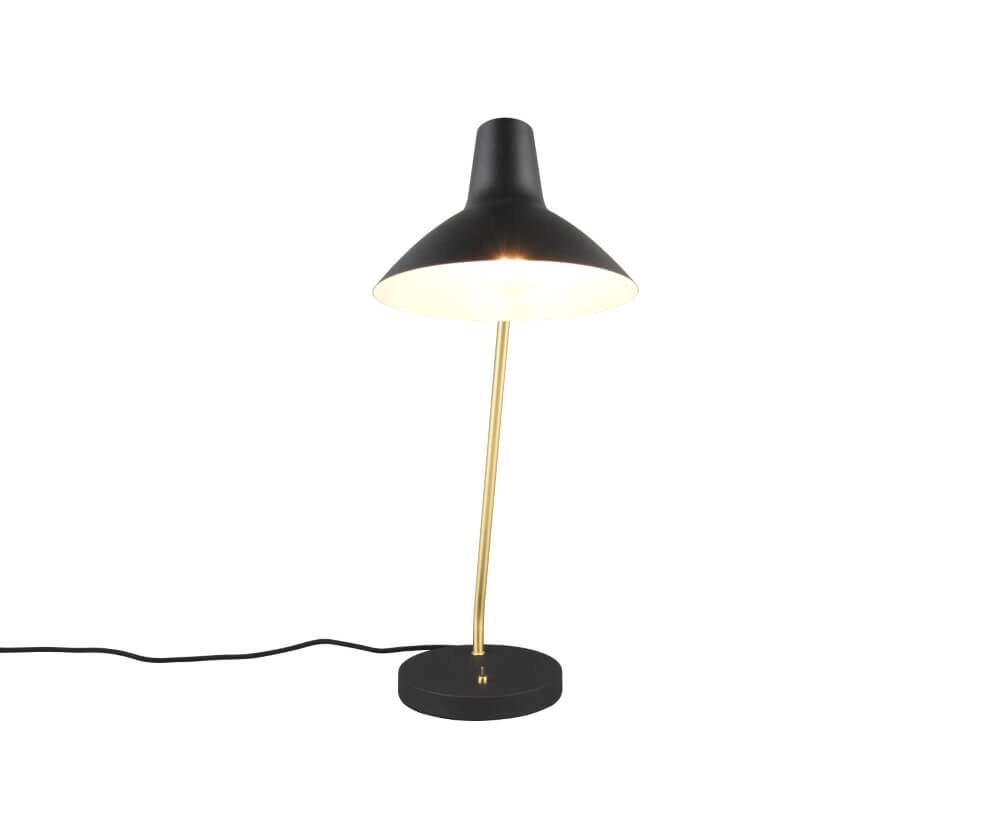 Lampe de bureau élégante Traveller noir Trio 4017807613711