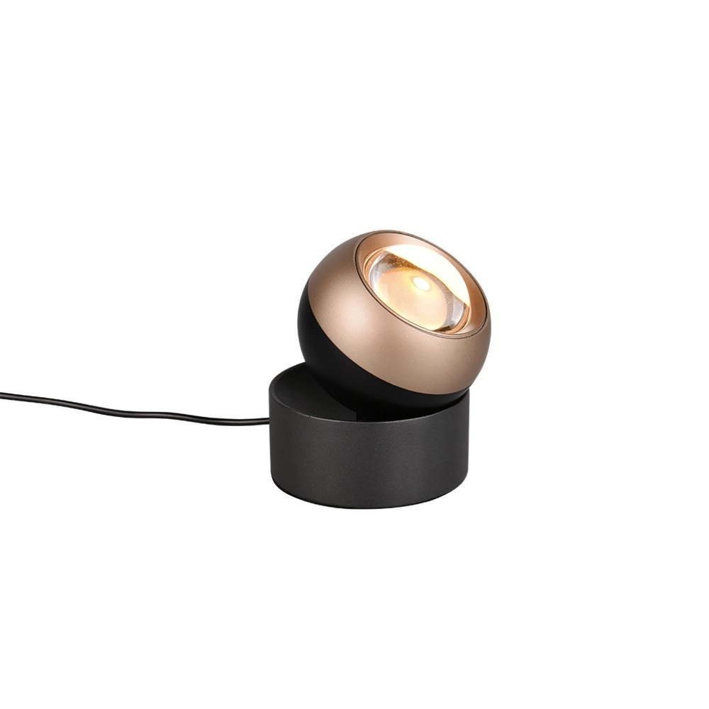 Lampe de table de conception Orbit Noir Trio 4017807619041