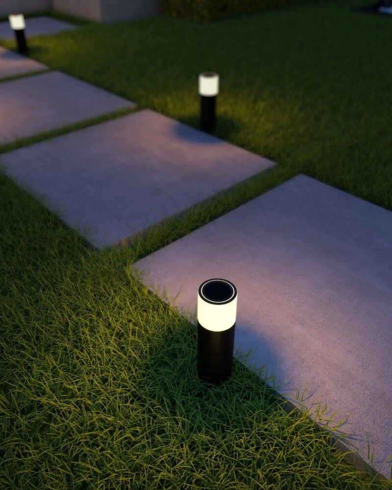 Lampe d'extérieur intelligente Link Post 45 cm - noir Circle 8712879149545