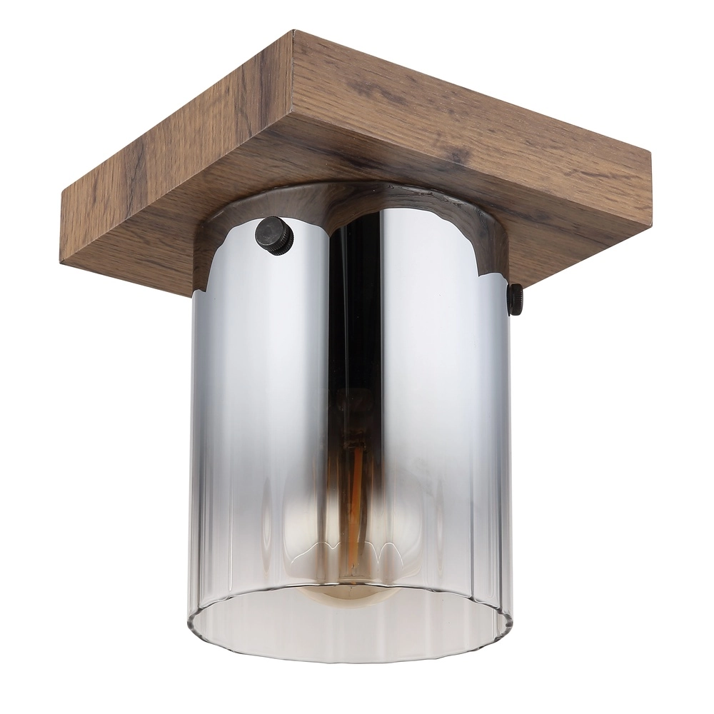 Lampe de plafond Underwood bois Globo 9007371478033