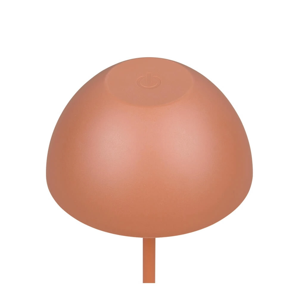 Lampe de table rechargeable Ortiz orange Trio 4017807643336