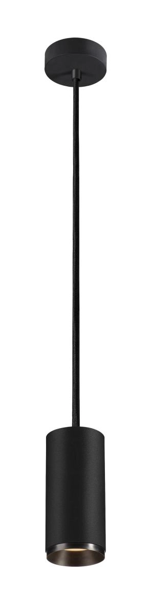 Lampe suspendue Numinos M Dali noir 2700K - 60 deg