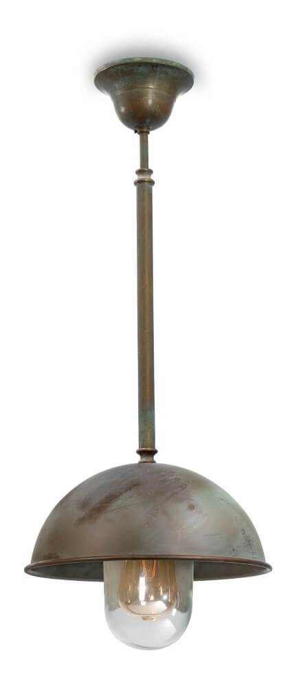 Lampe à suspension en laiton Circle
