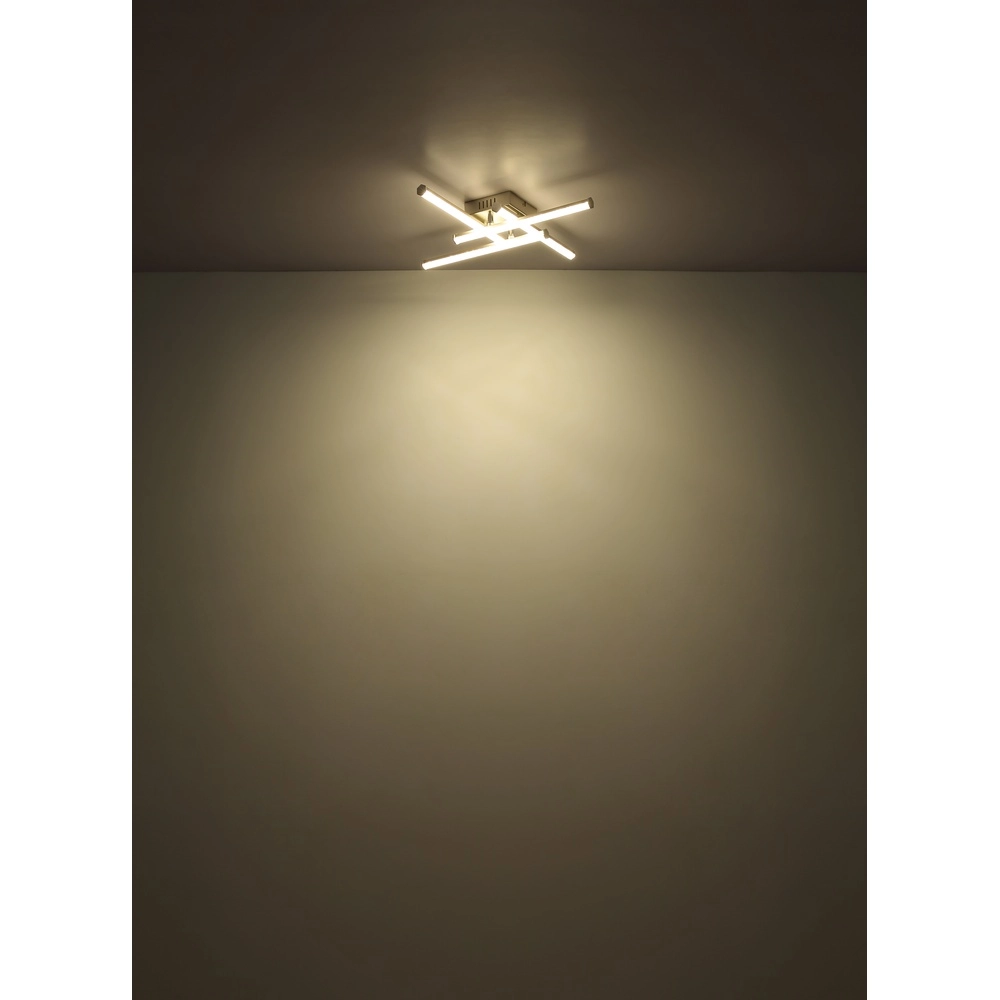 Lampe de plafond Kirina nickel Globo 9007371518227