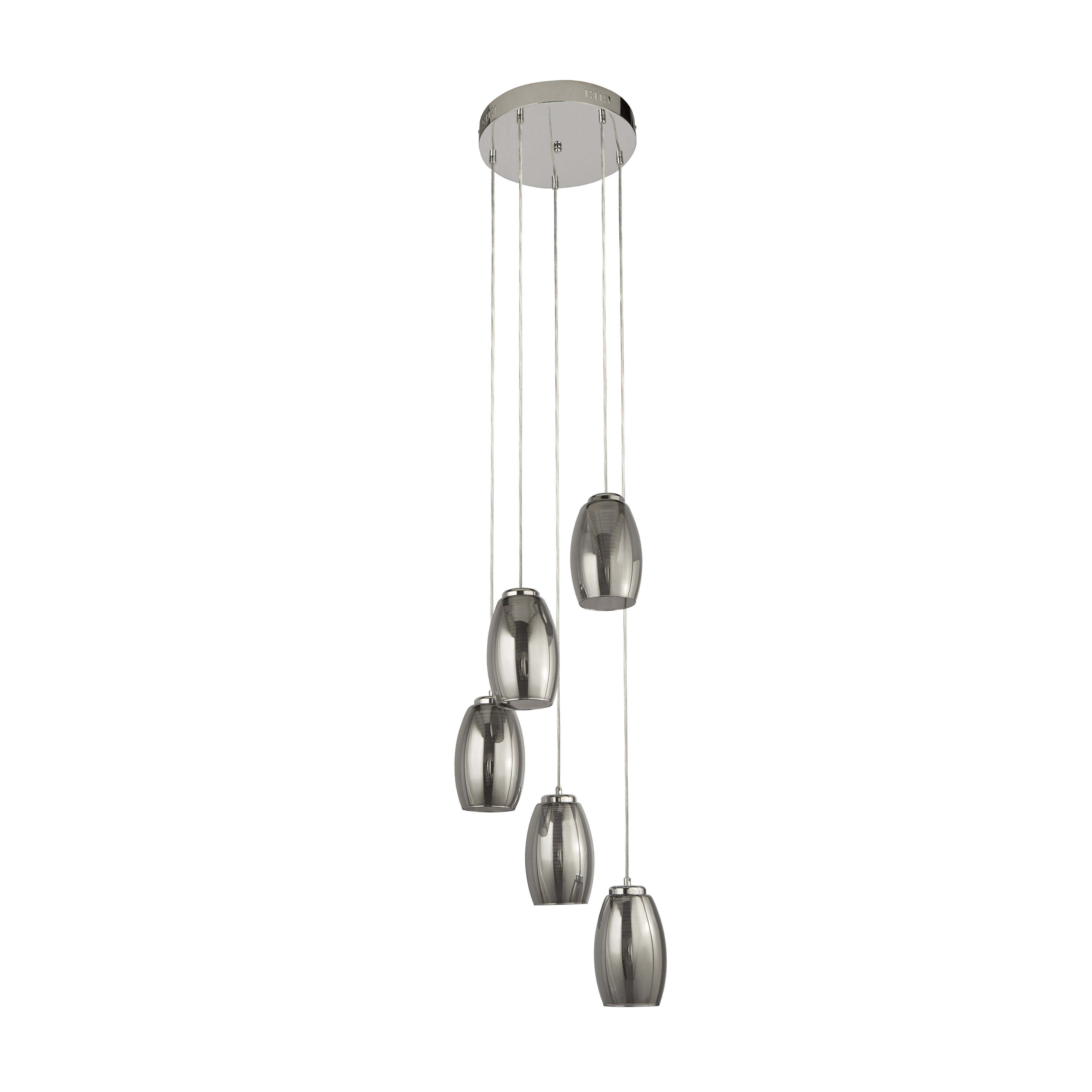 Suspension loft à 5 lumières Cyclone 5 lumières Suspension loft à 5 lumières Cyclone 5 lumières