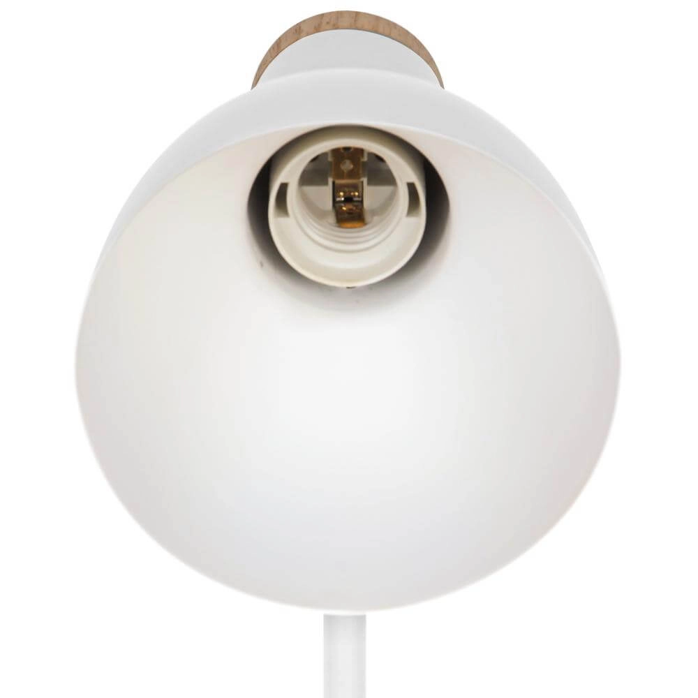 Lampe de bureau blanche Devone avec porte-plume Nordlux 5704924024542