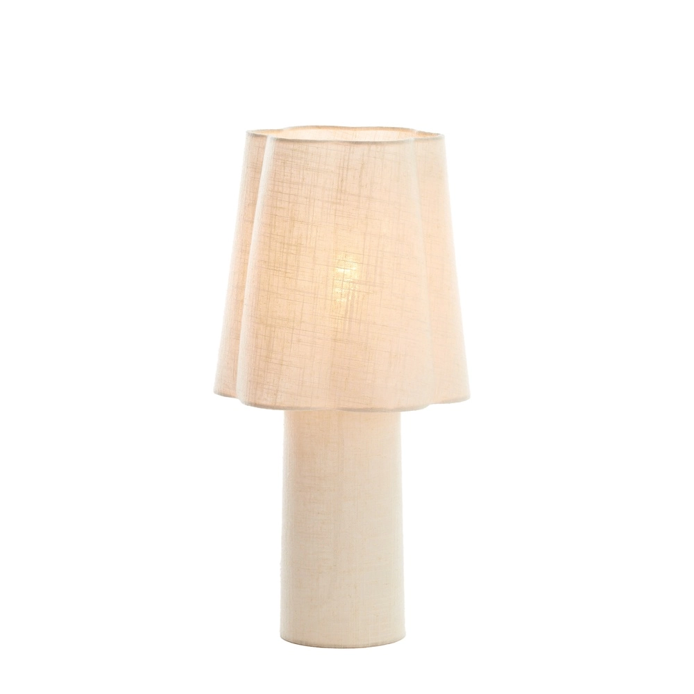 Lampe de table Musaby Forme organique - Lin naturel Light & Living 8717807784249