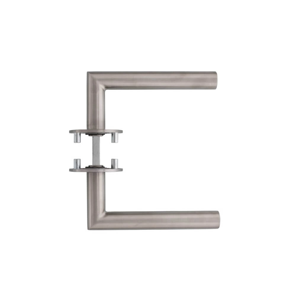 Poignée Hoek 90 Rosace aimante ronde en acier inoxydable Intersteel 8714186444429