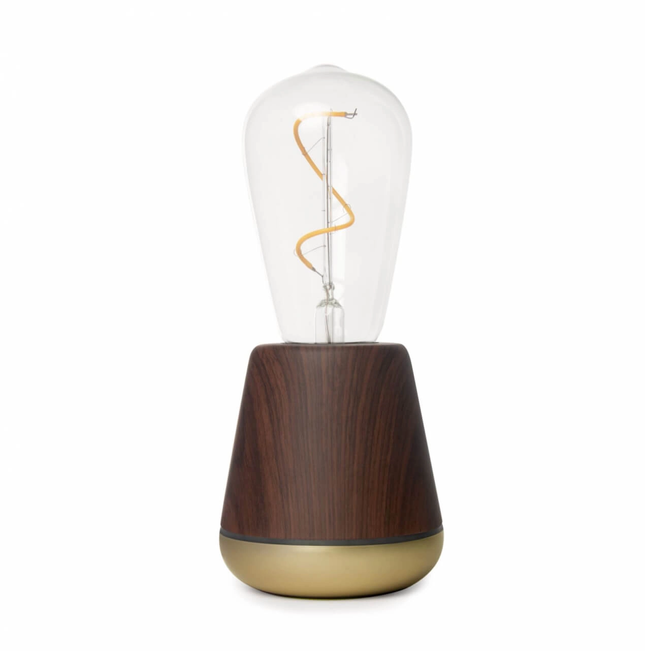 Lampe de table rechargeable One Walnut