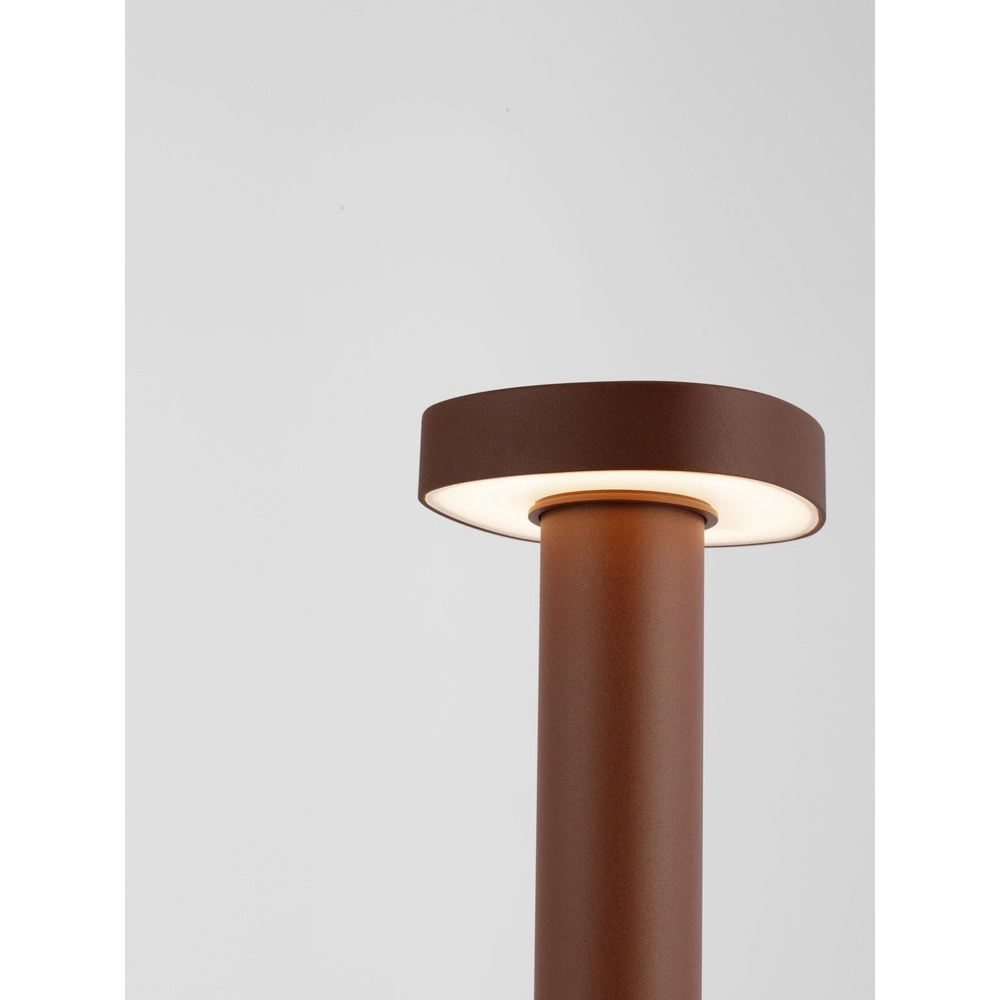 Lampe de jardin conçue Balic 50 cm brun rouille Lyora 5212017497178