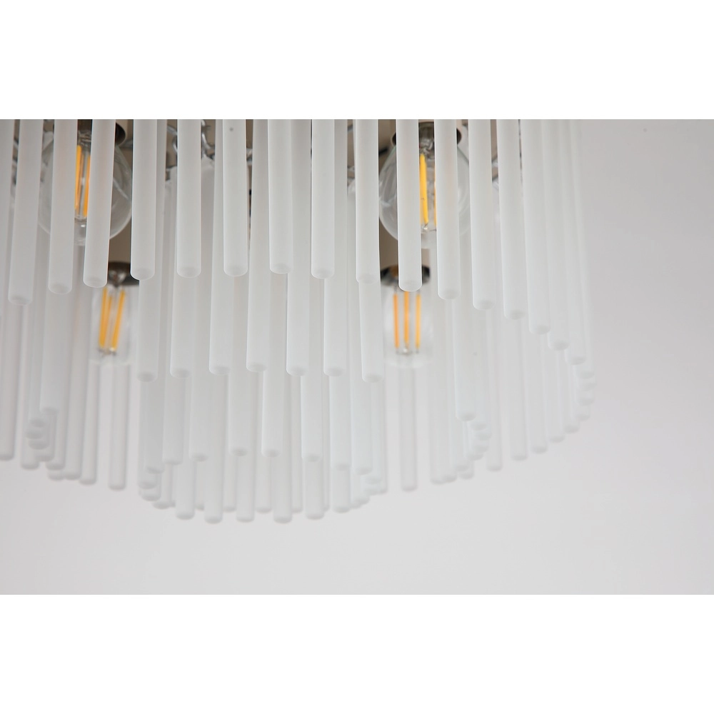 Lampe de plafond Swizzle brun sable Searchlight 5,05342E+12