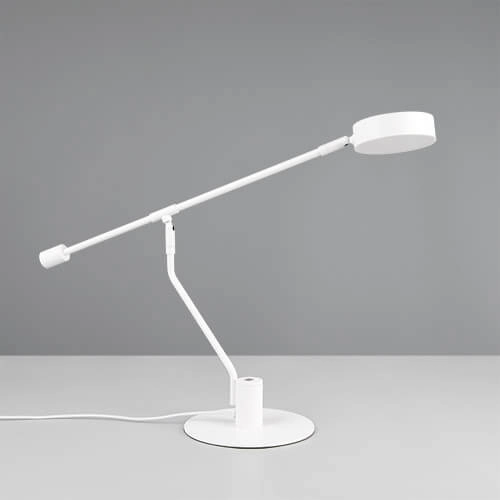 Lampe de bureau LED Manduro blanc Trio 4017807616002