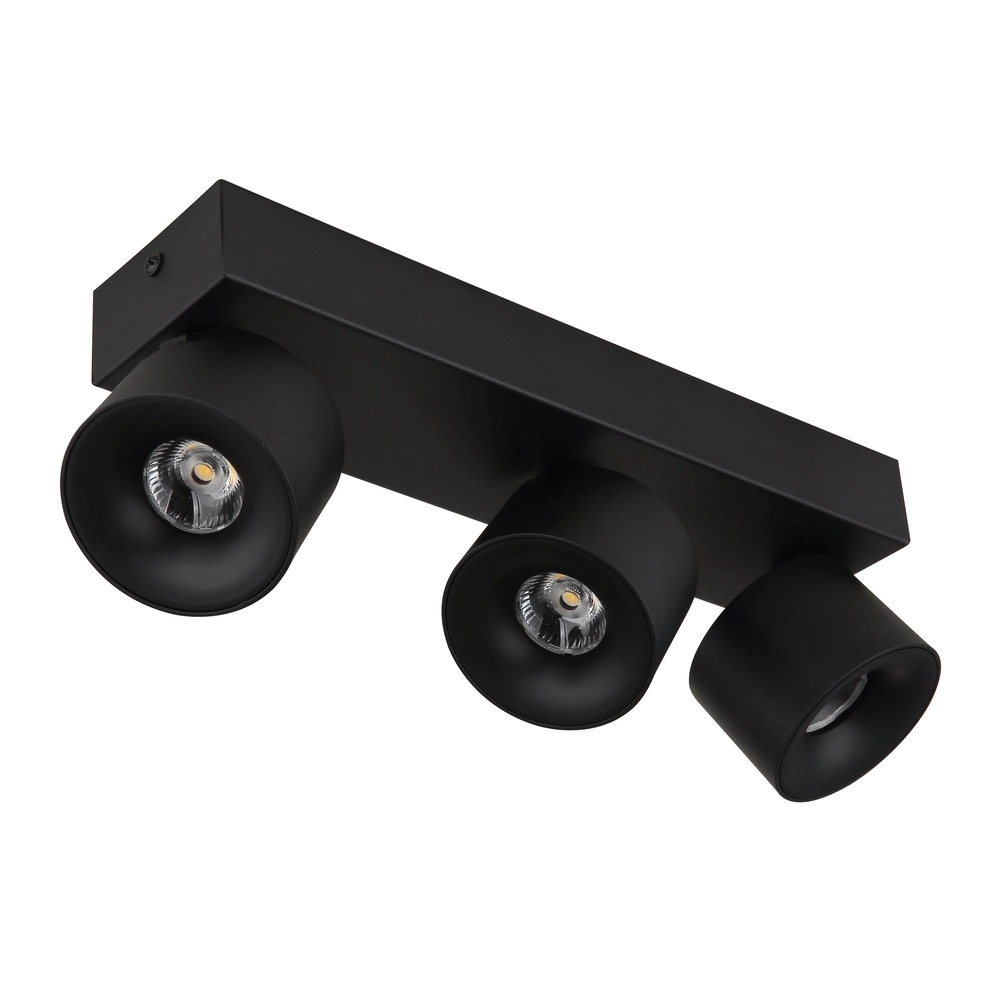 Lampe de plafond élégante Rae Noir à 3 lumières Globo 9007371456642