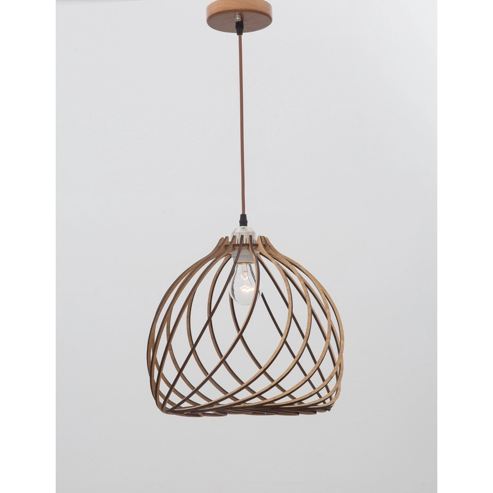Suspension en bois Adana Ø 35cm Suspension en bois Adana Ø 35cm
