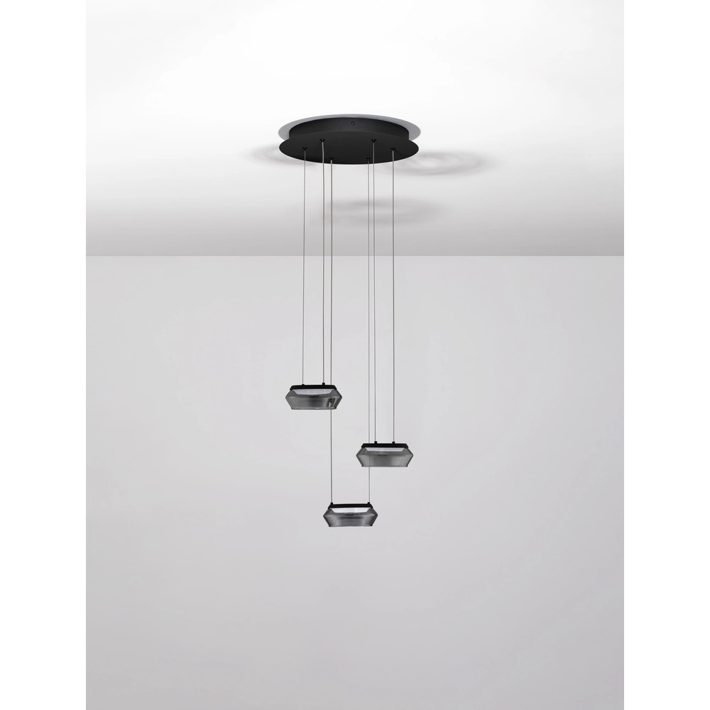 Suspension élégante Jailyn 3 lumières Lyora 5212017468390