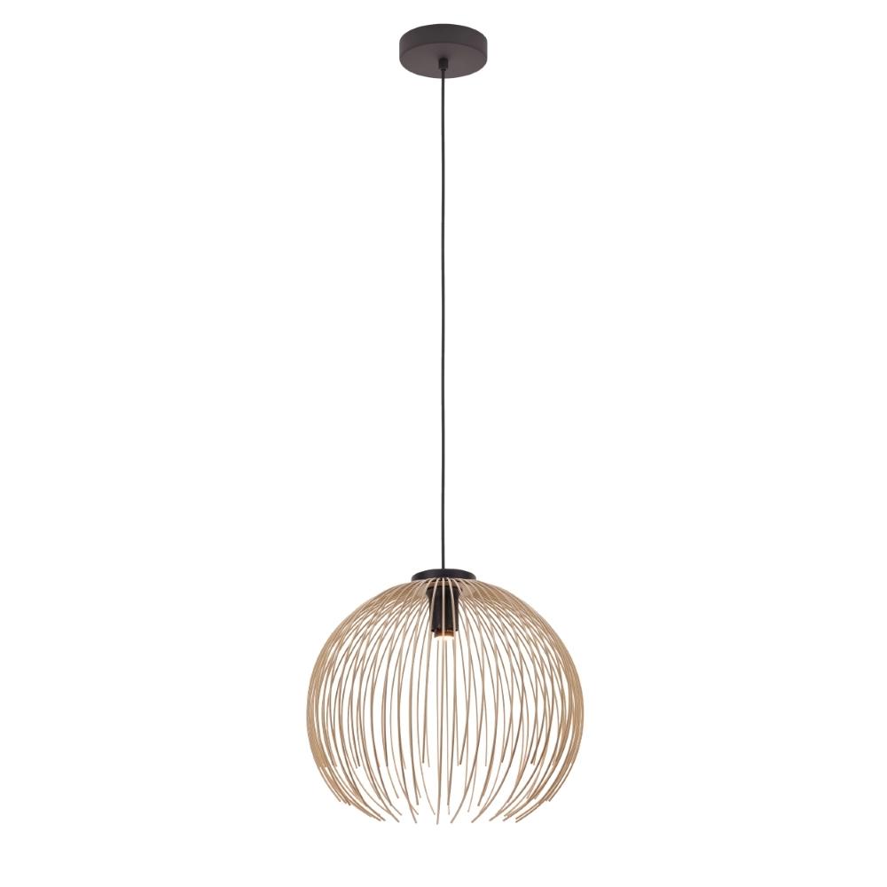 Suspension design Alhabia Ø 39cm brun sable