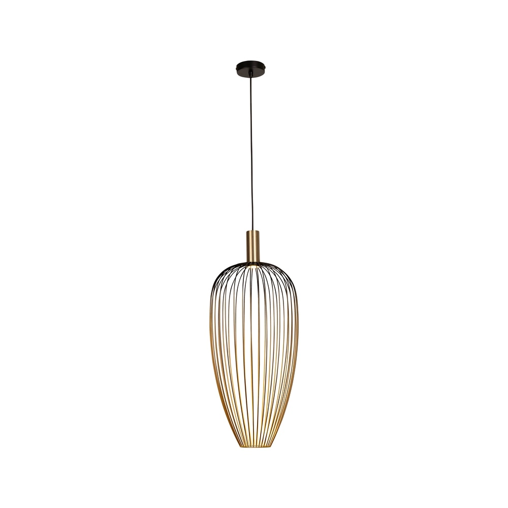 Lampe filaire Aurelie Ø 30 cm d’or