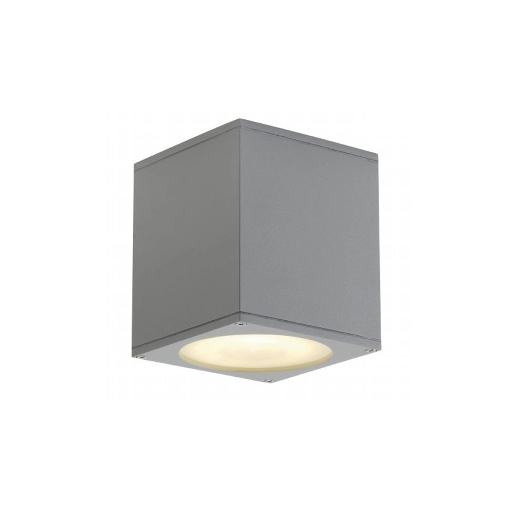 Spot porche Big Theo Ceiling Out GU10 15cm gris argenté Spot porche Big Theo Ceiling Out GU10 15cm gris argenté