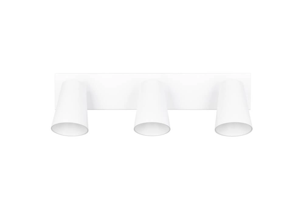 Spot en saillie 3 lumières Sharp blanc Trio 4017807613094