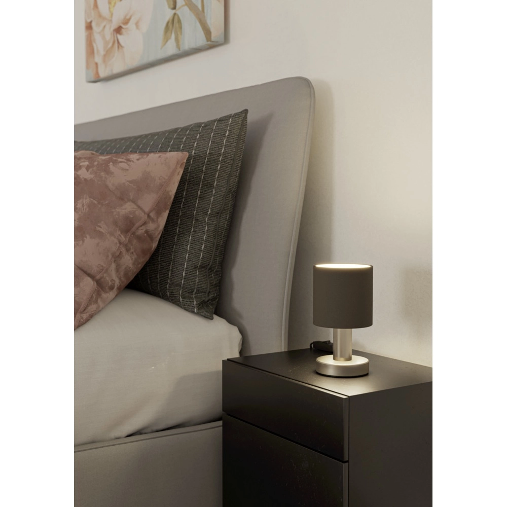 Lampe de table Montetto nickel Eglo 9002759318420