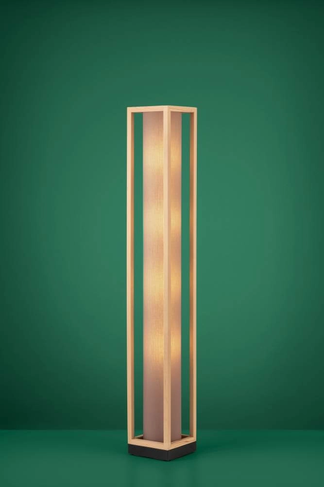 Lampadaire en bois Granados avec hotte cappuccino Stars of Light 9008606240234