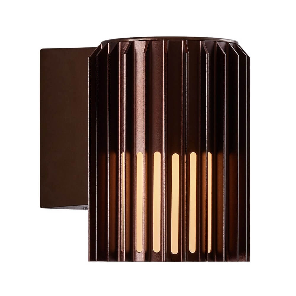 Lampe d'extérieur design Aludra simple - marron métallisé Nordlux 5704924022043