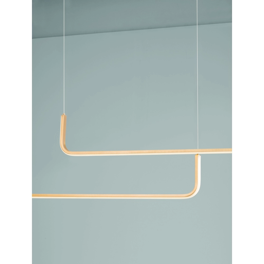 Suspension élégante Strita double or 3000K Lyora 5212017448408