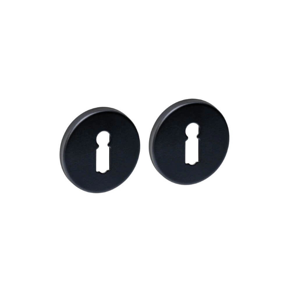 Lot de 2 rosaces Tira Trou de serrure noir Lot de 2 rosaces Tira Trou de serrure noir
