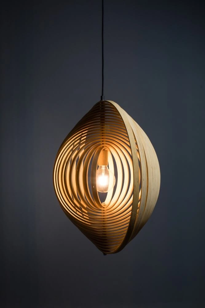 Lampe suspendue en bois Woody Ø 59 cm ETH 8720195305330