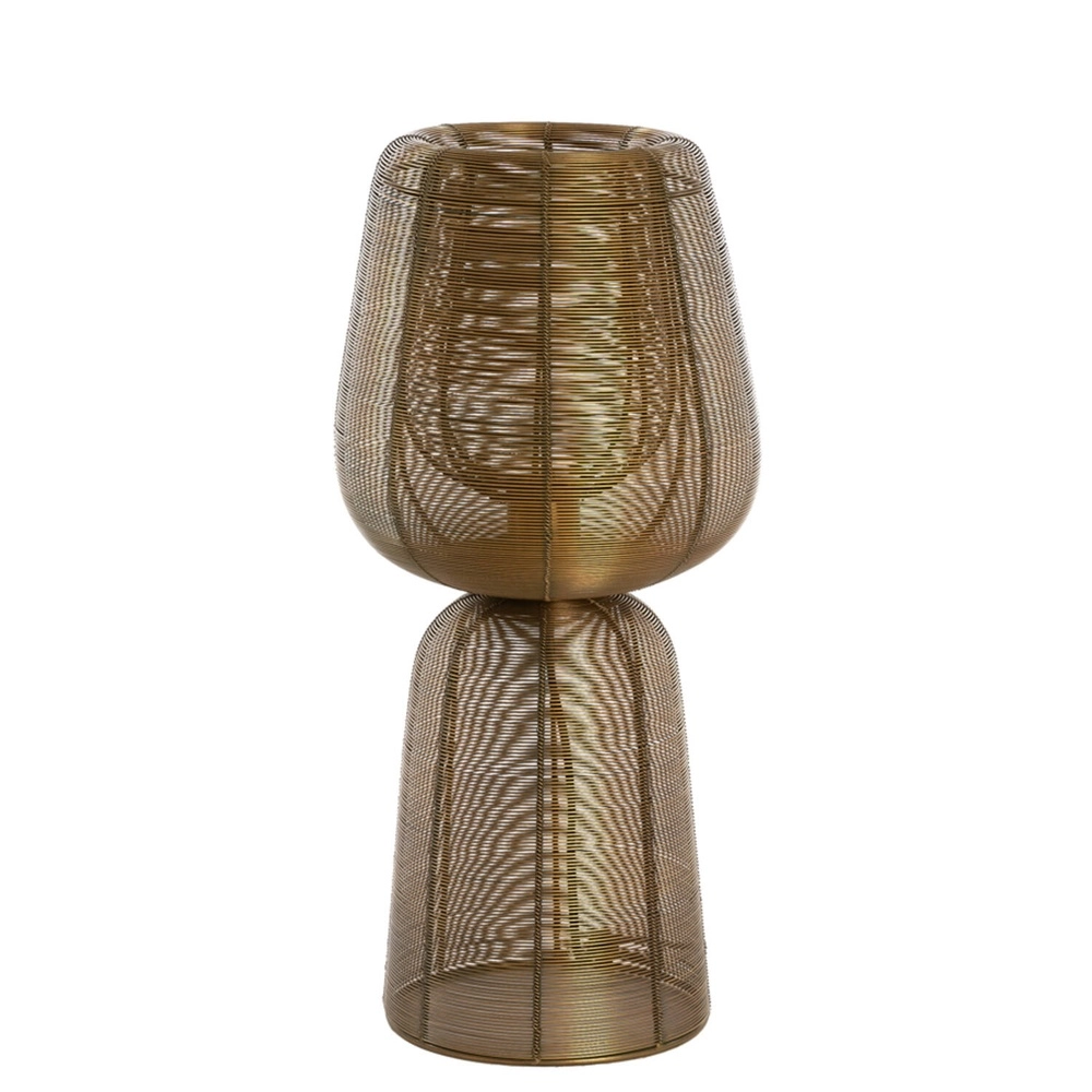 Lampe de table Aboso bronze cuivré Ø 24cm