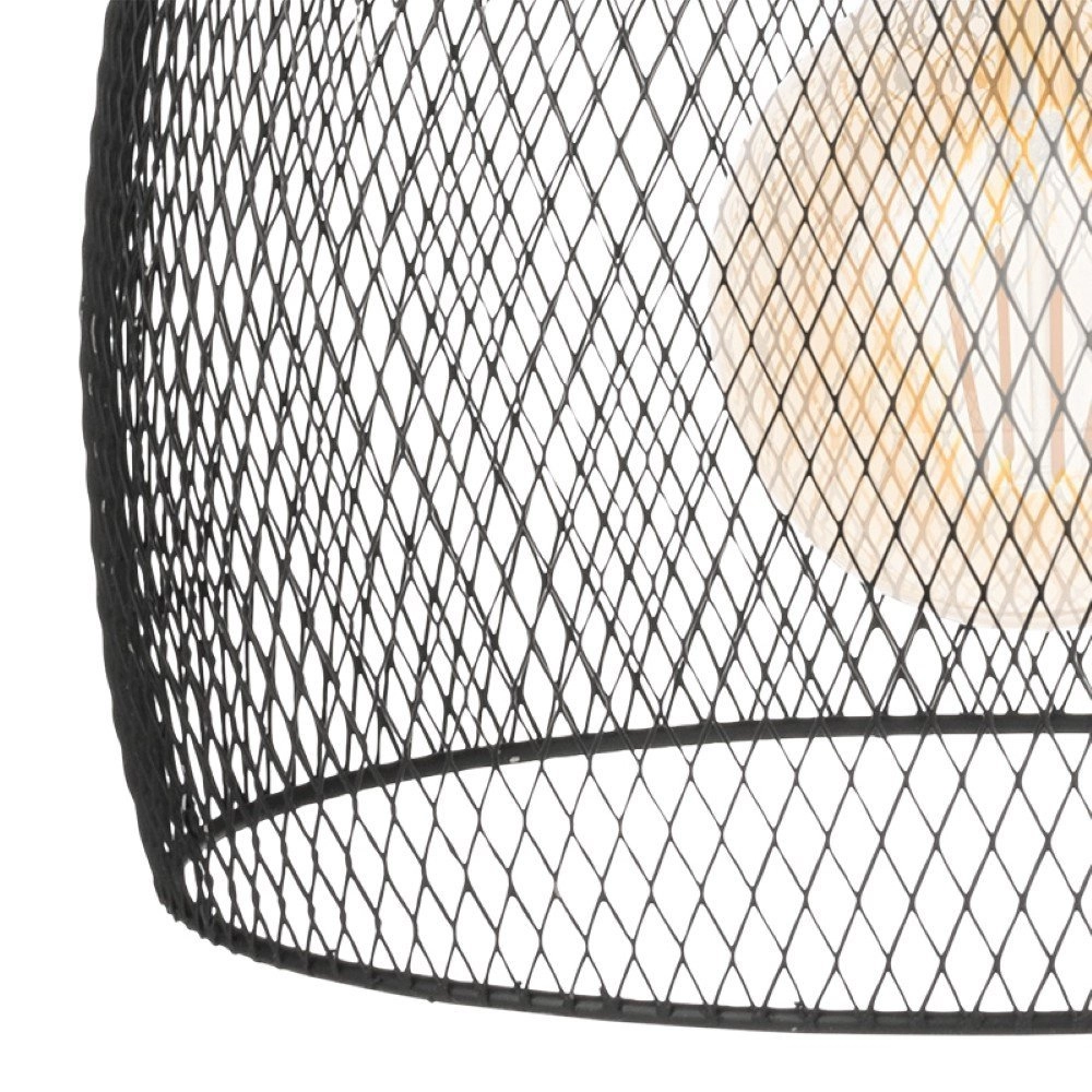 Lampe à suspension Straiton 28cm 28 cm noir Eglo 9002759497361