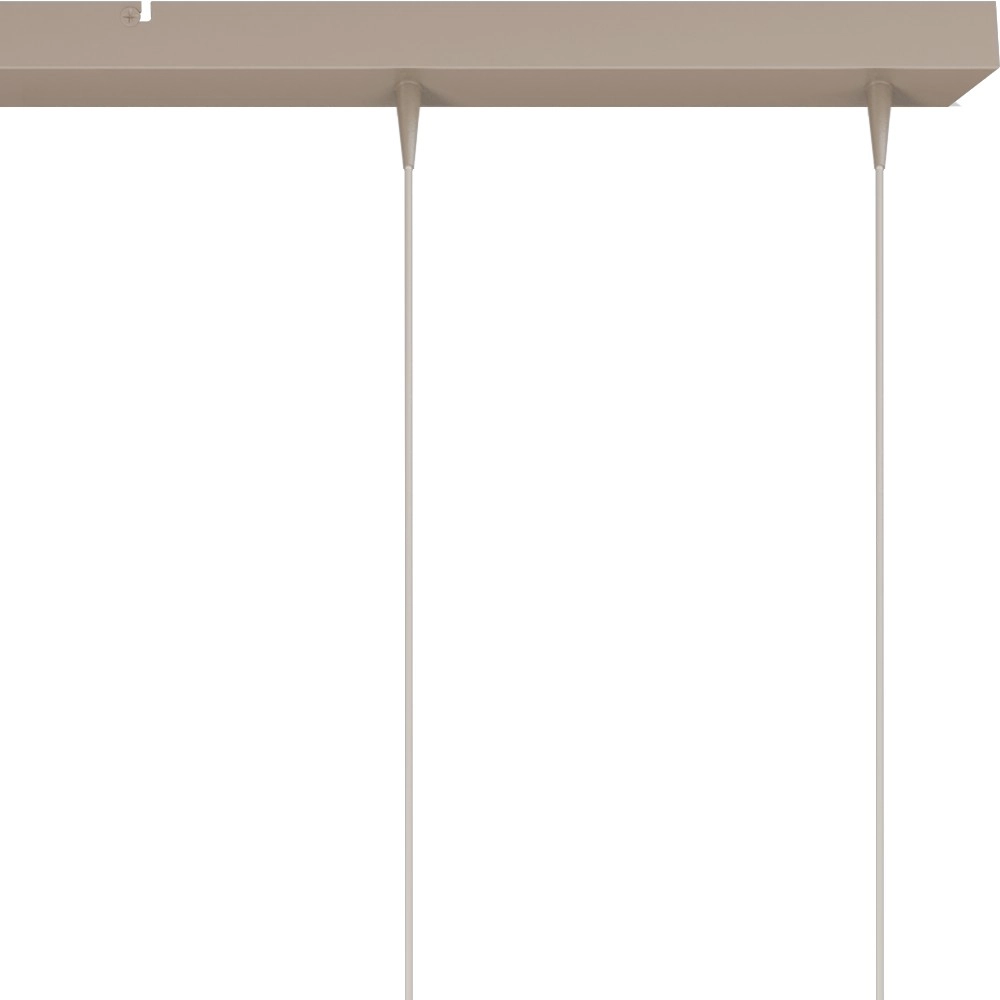 Lampe suspendue à 6 lampes Talana terra beige Ø 6cm DTW Masterlight 8718121399041