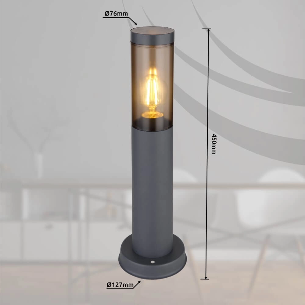 Lampe de terrasse anthracite Boston Globo 9007371442720