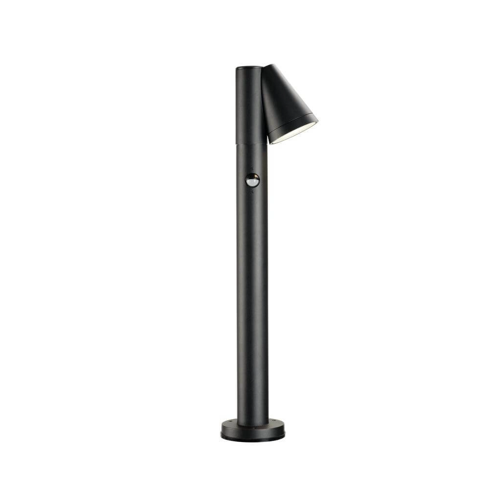 Éclairage de chemin T-Tube 70 Pole 70cm noir avec capteur SLV 4024163291590