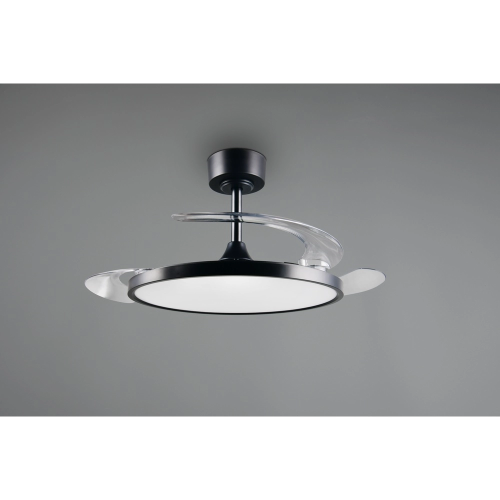 Fan Kasfjord noir Ø 106cm Trio 4017807693201