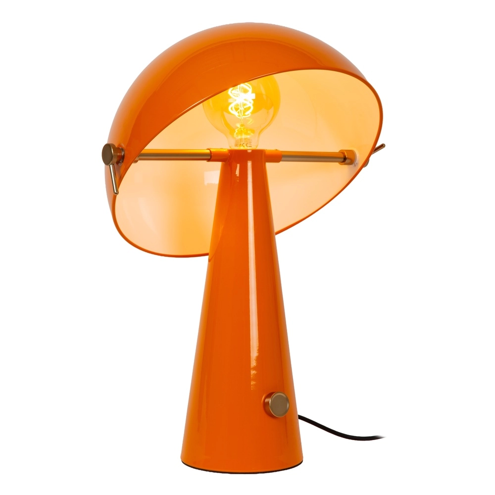 Lampe de table Barone orange Ø 38cm