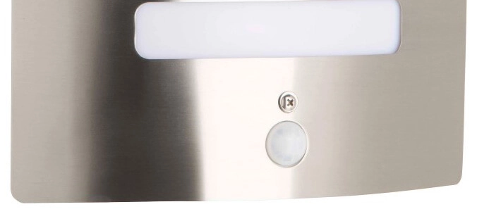 Applique en acier inoxydable Todd avec capteur de mouvement Brilliant 4004353078521