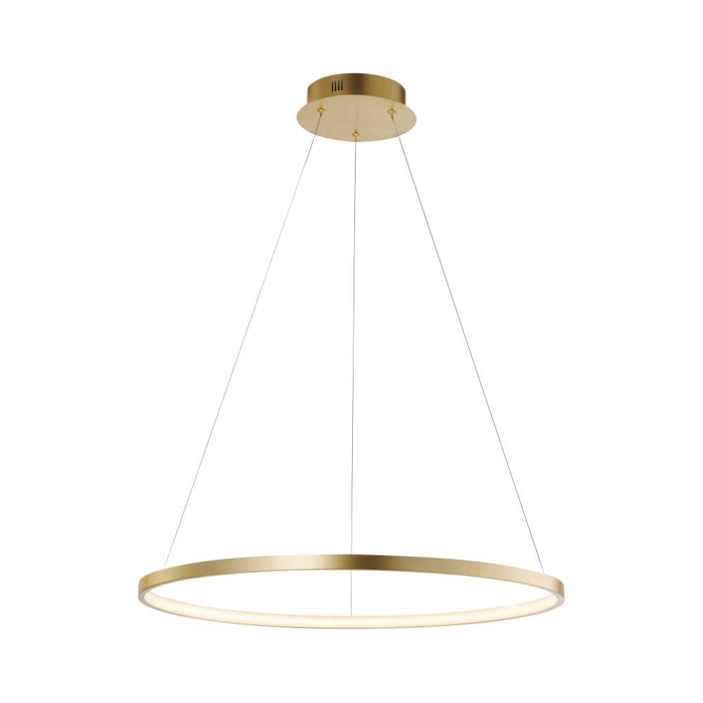 Lampe suspendue ronde Circle or Ø 60cm Just Light 4043689960414