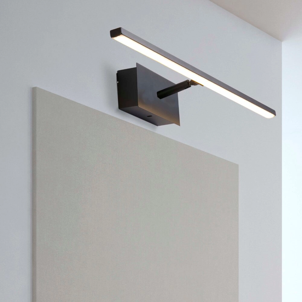 Lampe tableau Amalfi Noir 41cm Searchlight 5053423273709