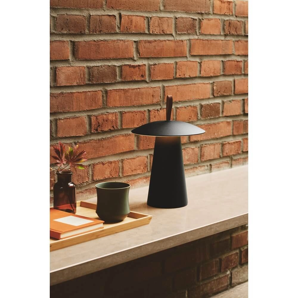 Lampe de table design Ara To-Go Noir rechargeable Nordlux 5704924016905
