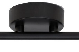 Spot monté en surface noir Blacky Brilliant 4004353286476