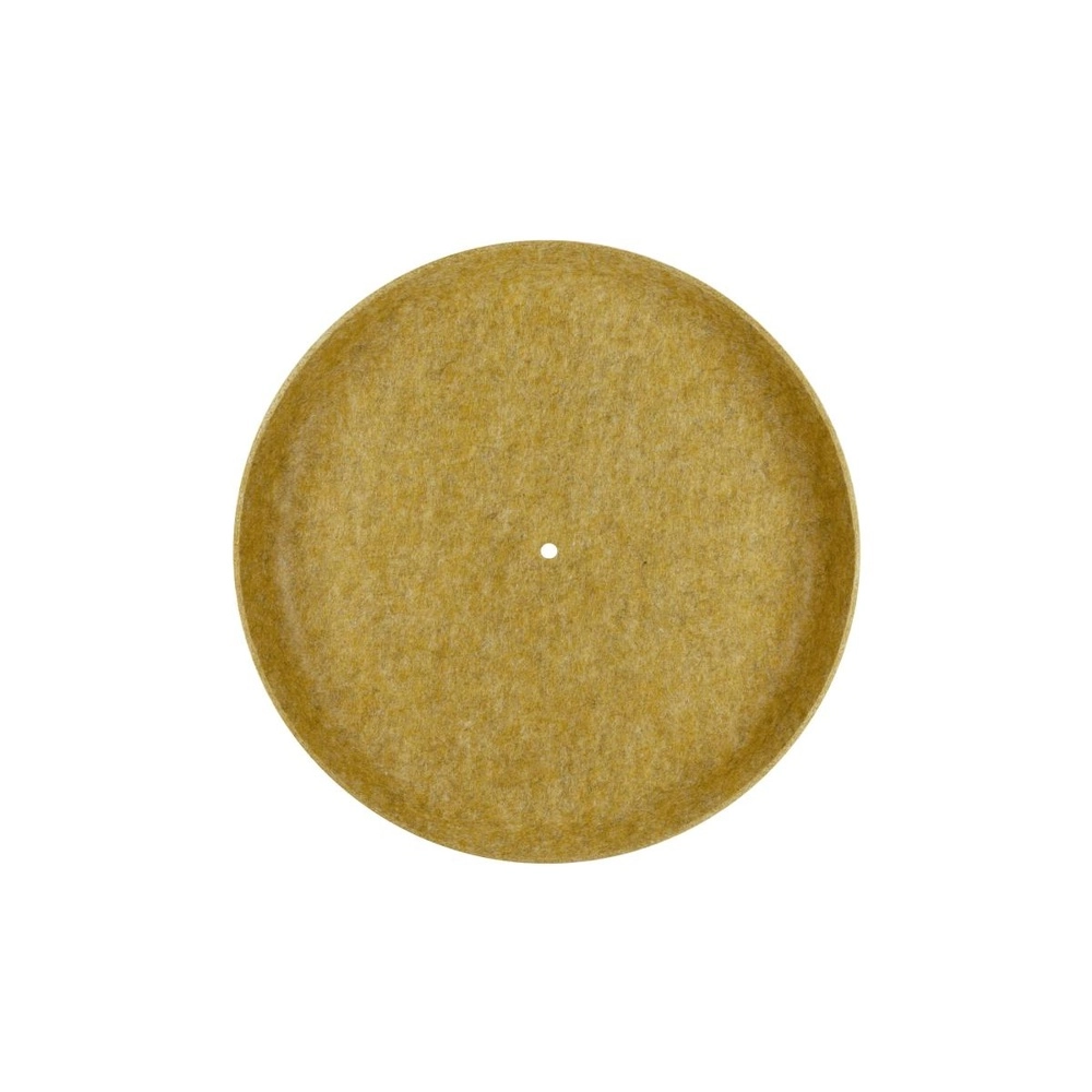 Capuche en feutre Grip! Flat Ø 50 x 6,2cm jaune ocre