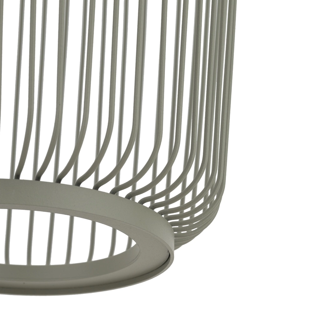 Lampe cage Kenai vert sauge Ø 20cm Lyora 5903139122252