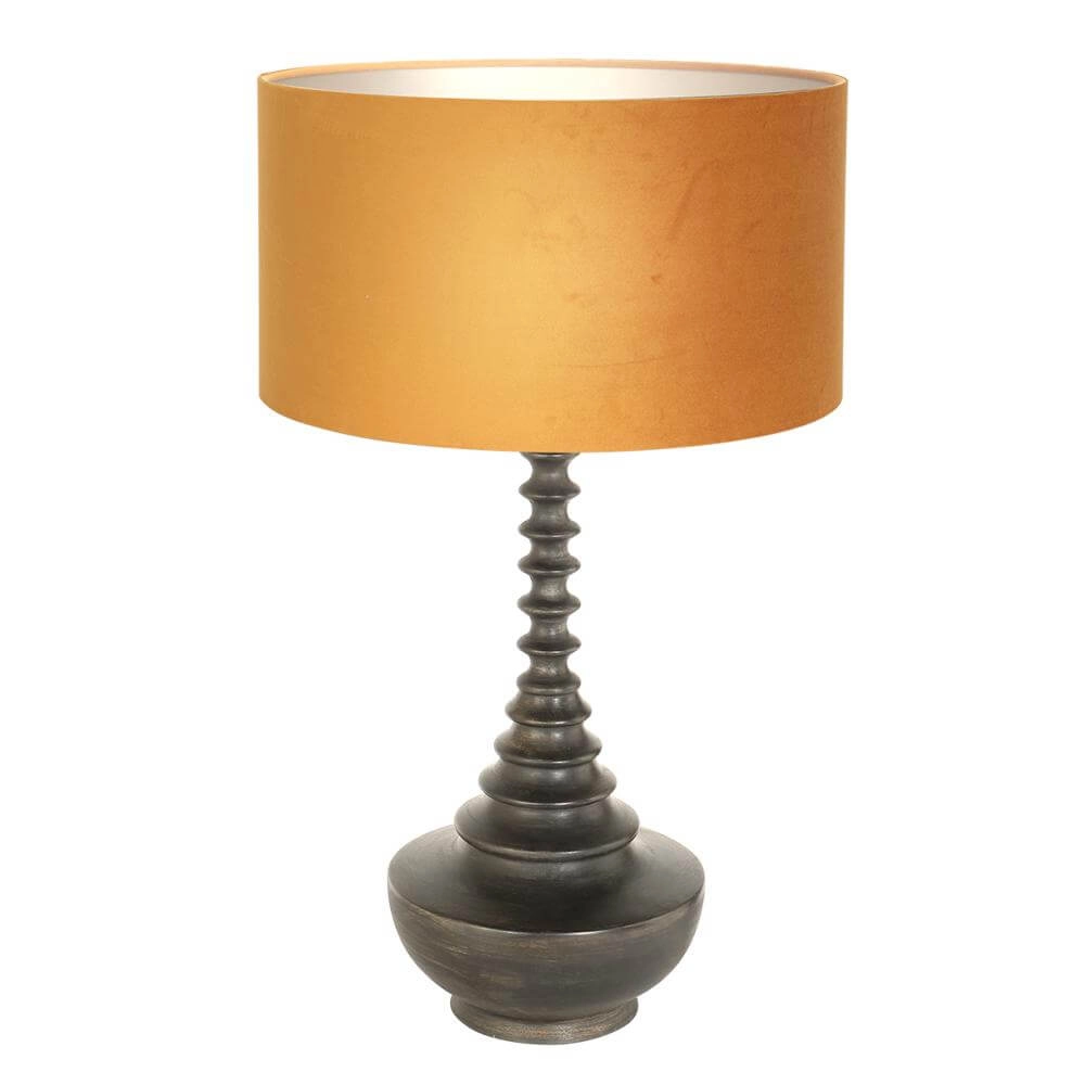 Lampe de table unique Bois avec capuche doré Steinhauer 8712746172584
