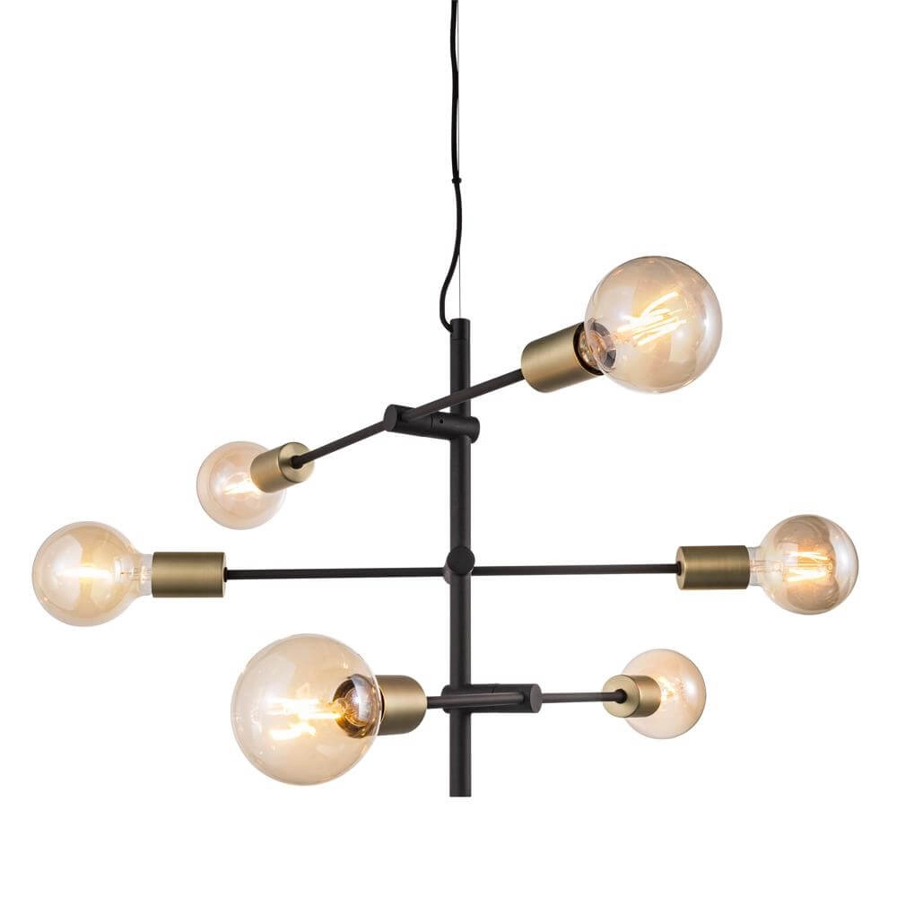 Suspension design Josefine noir