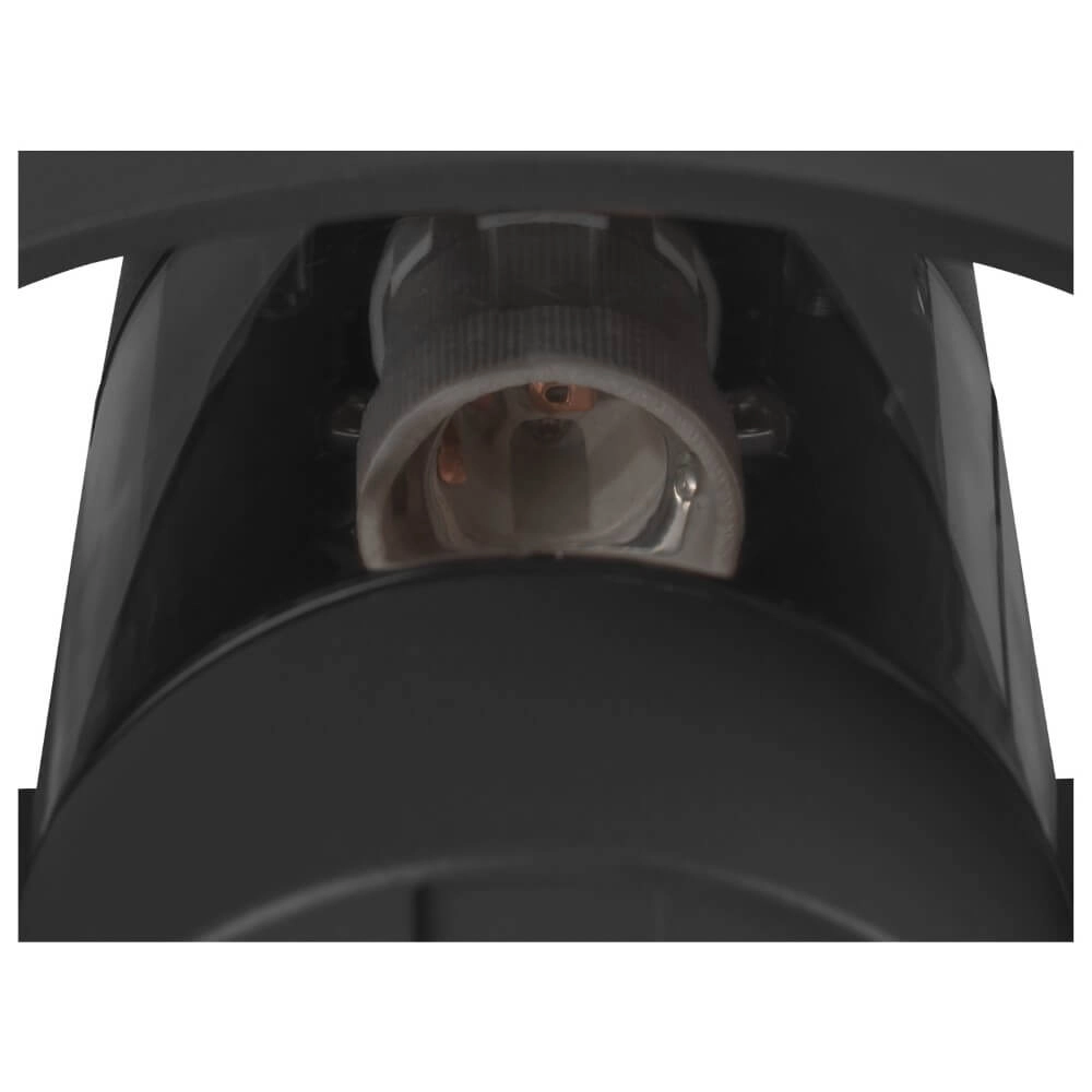 Applique noire Phontoni 1x E27 SLV 4024163280969