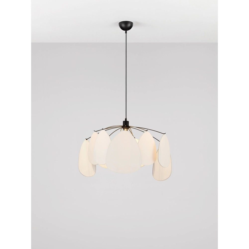 Lampe suspendue Olina Crème Lyora 5212017493682