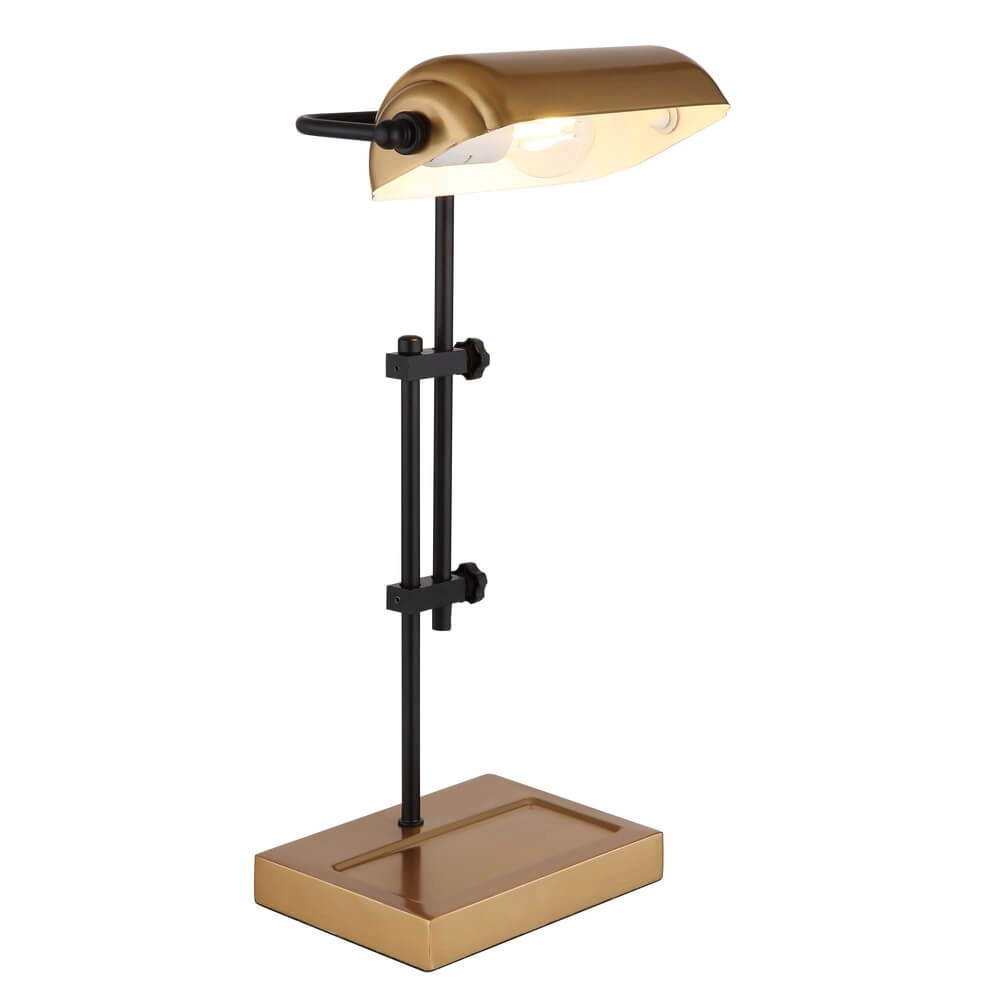 Lampe de bureau Marid Or avec noir