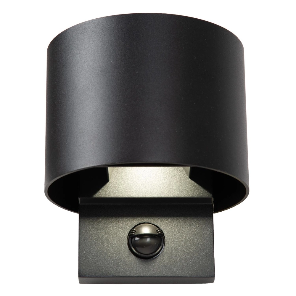 Lampe murale ronde Tadzio avec le capteur noir Lucide 5411212690272